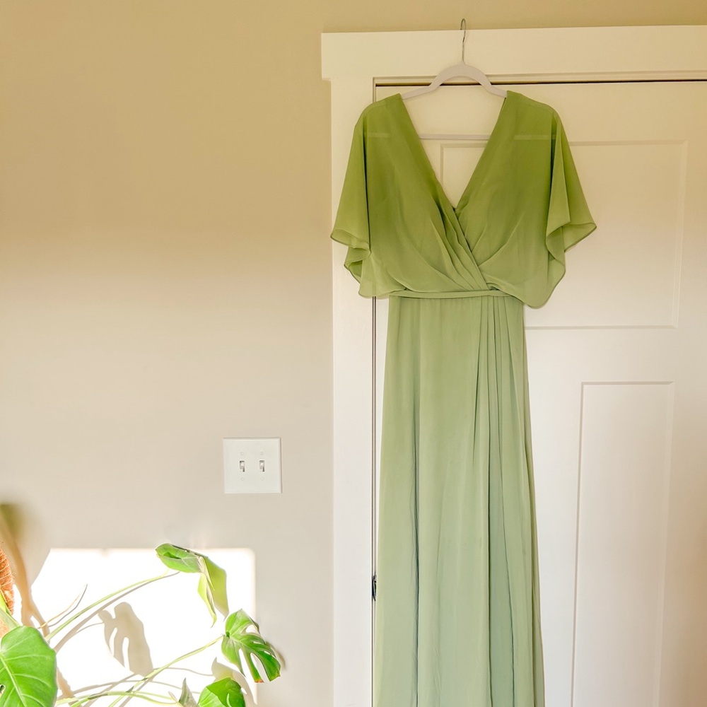 Sage Green Formal Dress